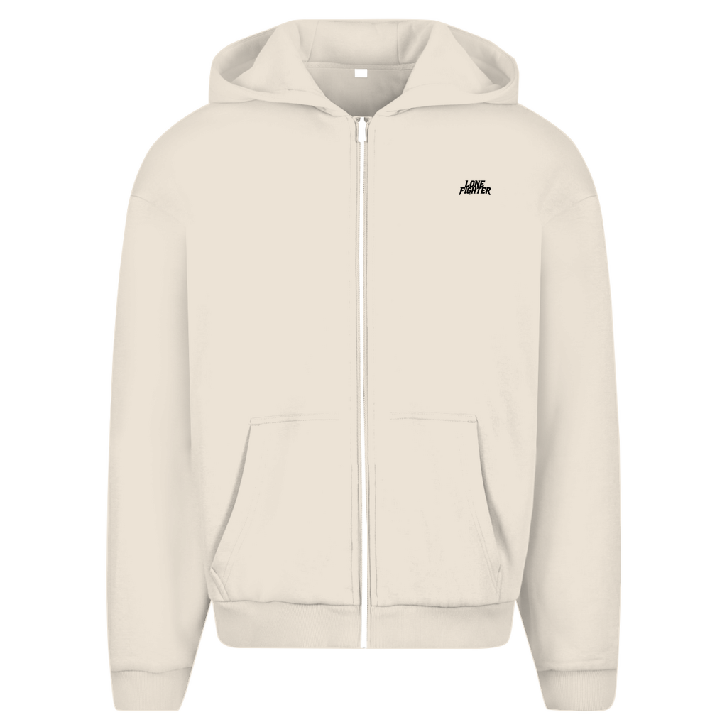 Herren Oversize Zipper Hoodie Rebel of Fate